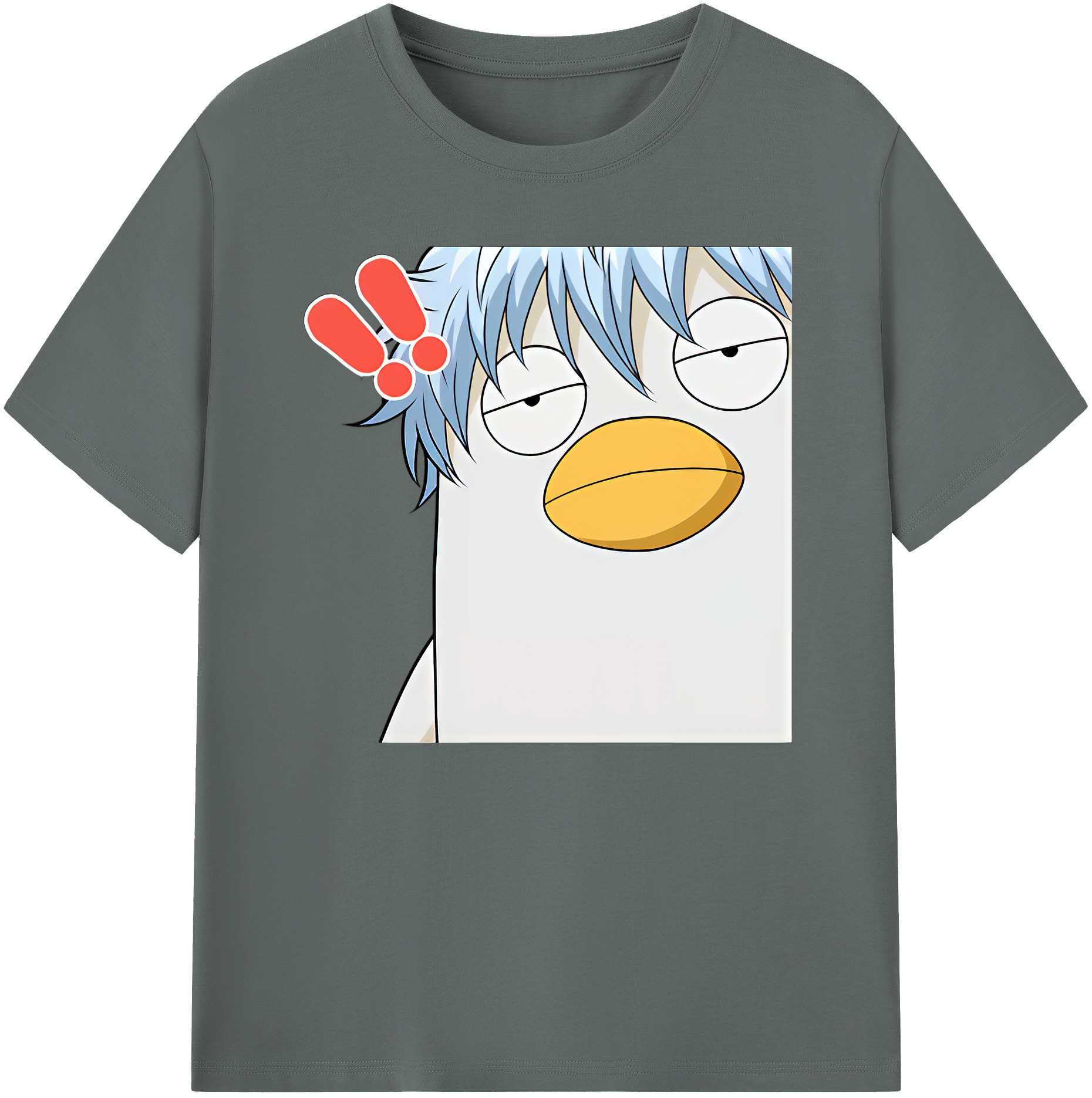 （画像用） ぎんたま 坂田銀時（さかたぎんとき） 神楽 志村新八（しむら しんぱち） GINTAMA Sakata Gintoki Kagura Shimura Shinpachi 綿100％ メンズ半袖Tシャツ｜肌触りやわらか＆通気性